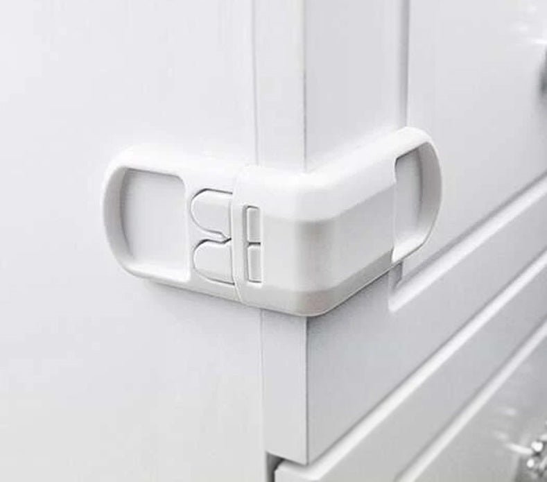 Child Safety Drawer Lock (Pack of 2) – Baby Proof Cabinet, Drawer & Appliance Lock