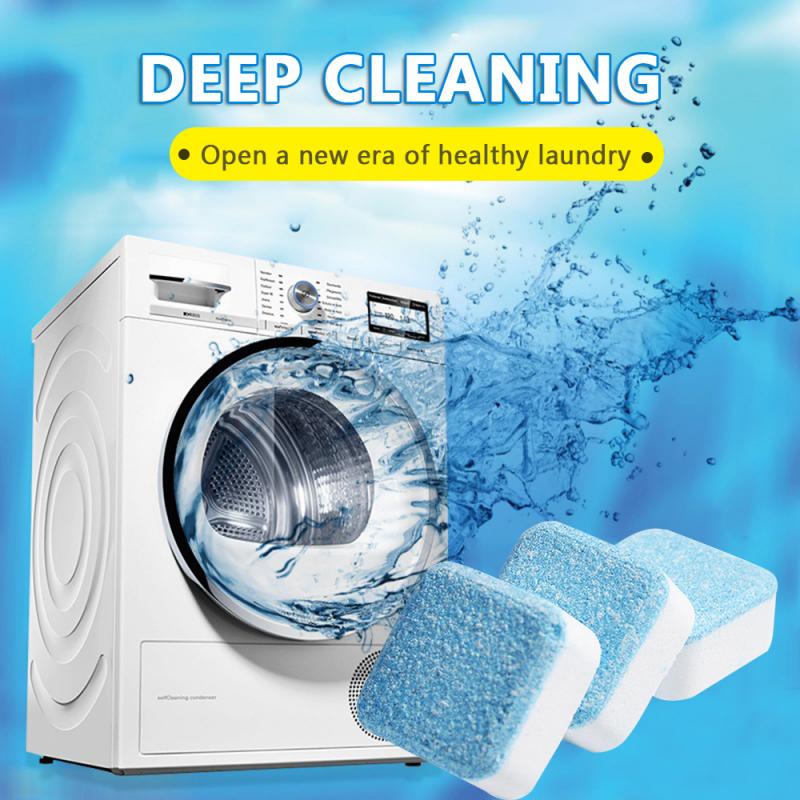 Washing Machine Cleaning Tablets – Pack of 12, Self-Cleaning & Fresh