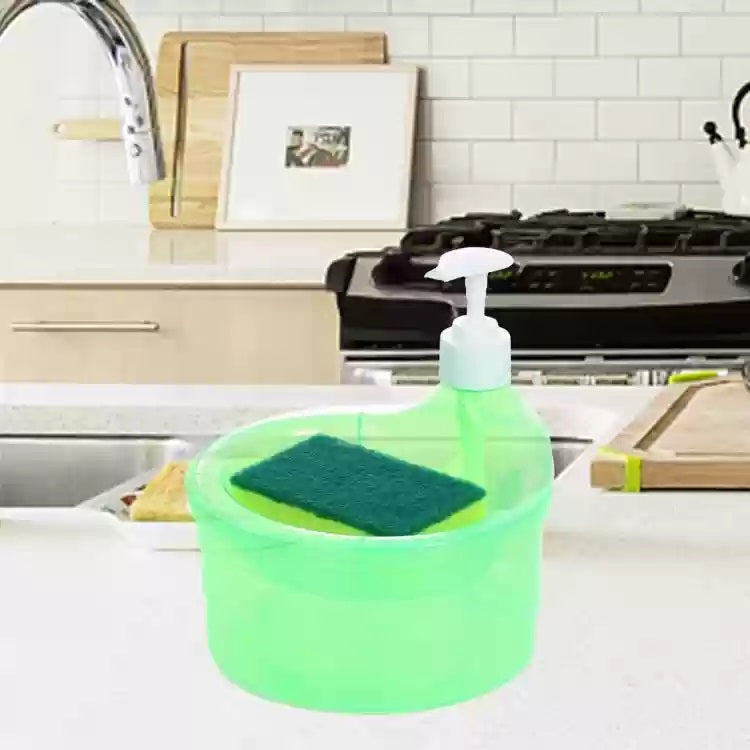 Dishwashing Soap Dispenser – One-Handed Pump with Transparent Body