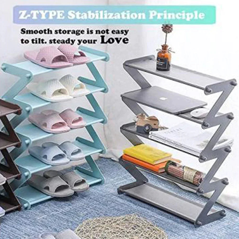 Z-Type Shoe Rack 5 Layer