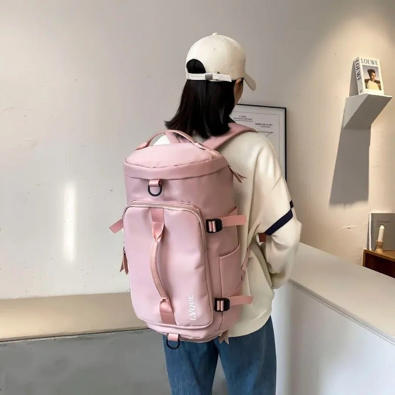 Trendy Travel & Gym Backpack – Multi-Purpose Large Capacity Bag