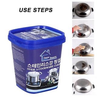 Oven & Cookware Cleaner – Stainless Steel Utensil & Kitchenware Stain Remover