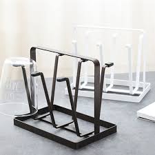 Heavy-Duty Metal 6-Holder Glass Stand – Durable & Strong