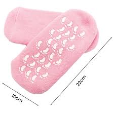 Moisturizing Spa Gel Socks – Soft Feet & Heel Repair Solution