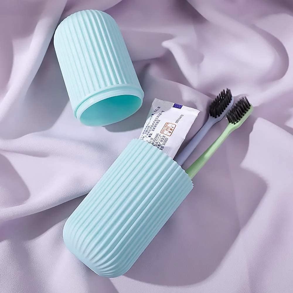 Portable Toothbrush Holder Kit – Travel-Friendly Hygiene Case