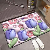 3D Flower Floor Mat