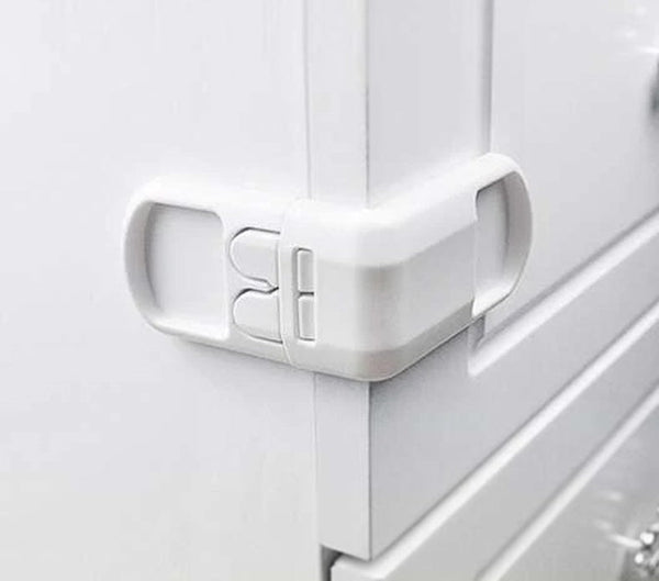 Child Safety Drawer Lock (Pack of 2) – Baby Proof Cabinet, Drawer & Appliance Lock