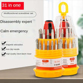 31 in 1 Electronic Precise Manual Screw Driver Tools Set