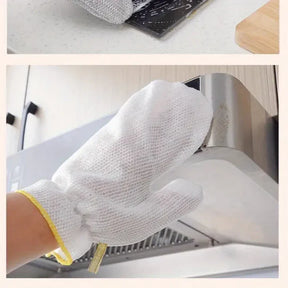 Steel Heavy-Duty PVC Waterproof Gloves
