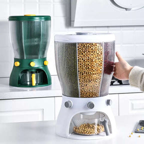 4 Part Rotating Cereal Dispenser