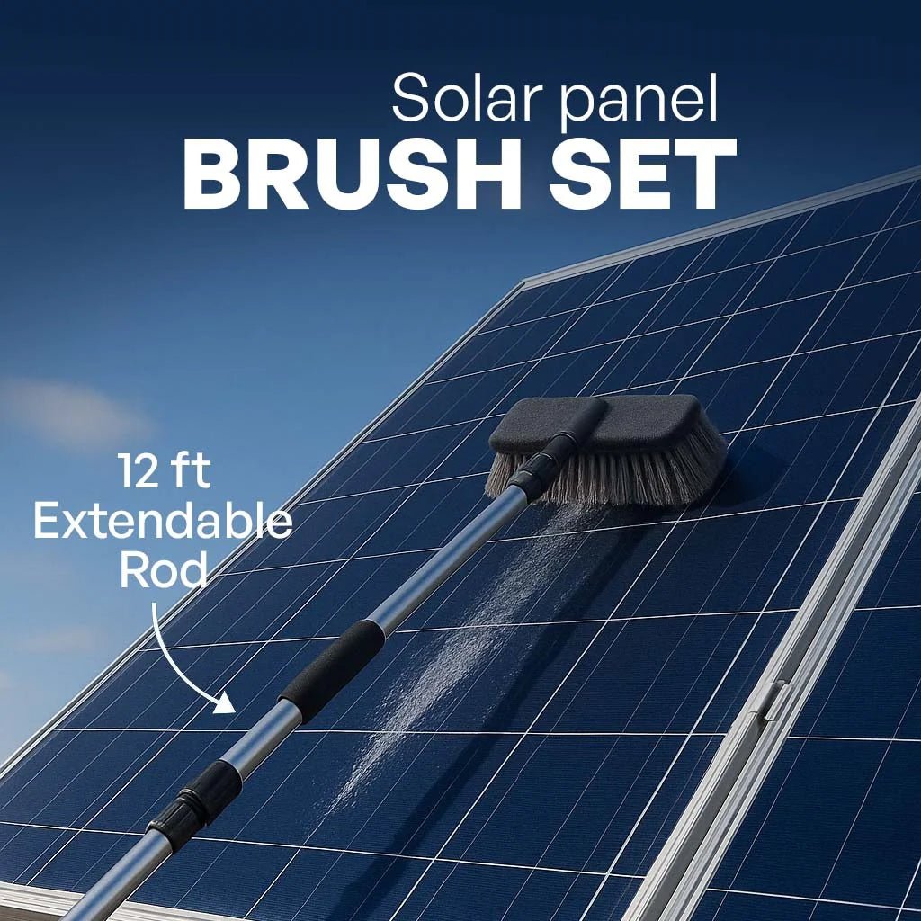 Solar Panel Brush (set) 12Feet