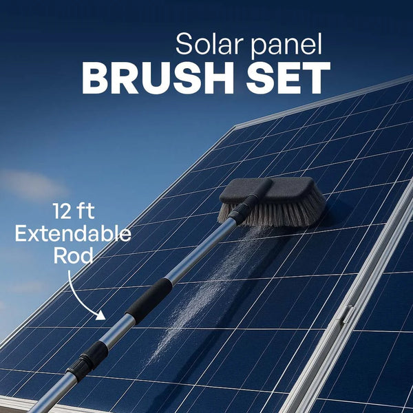 Solar Panel Brush (set) 12Feet