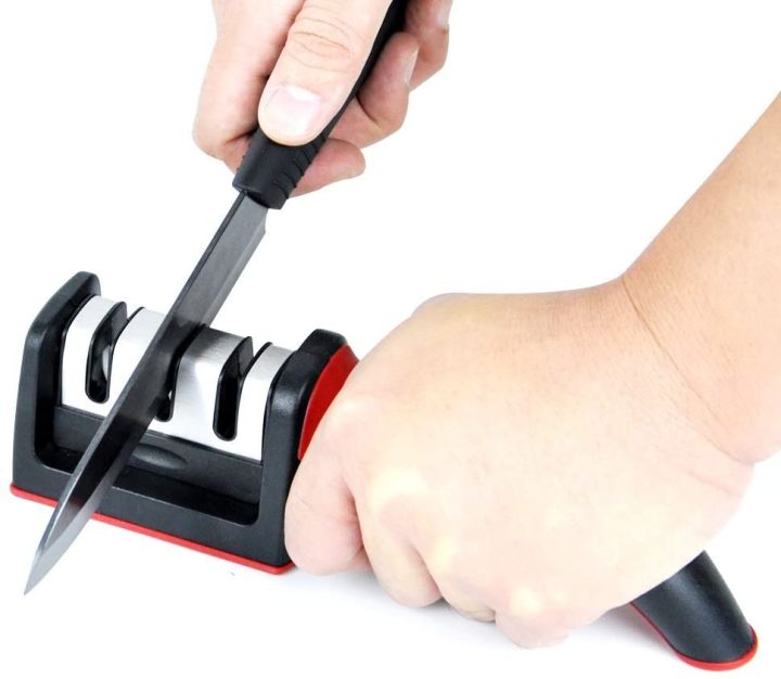 Knife Sharpener – Safe & Easy Kitchen Tool