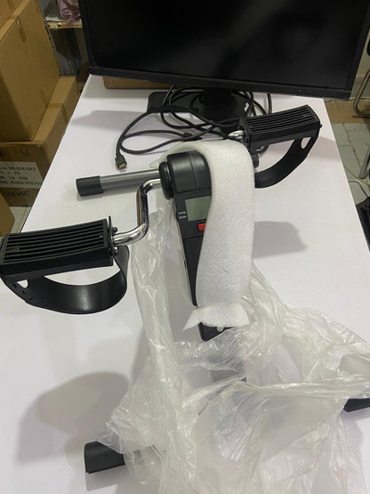 Mini Pedal Exerciser Bike – Portable Arm & Leg Exercise Cycle with Digital Display