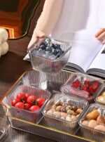 Acrylic Dry Fruit Tray & Serving Platter