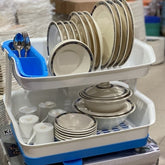 Plate Rack With Water Drainer