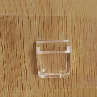 Pack of 4 Punch-free Layered Partition Bracket Triangle Bracket Support Shelf Right Angle Support Paste Screw Hook Clapboard Sticker