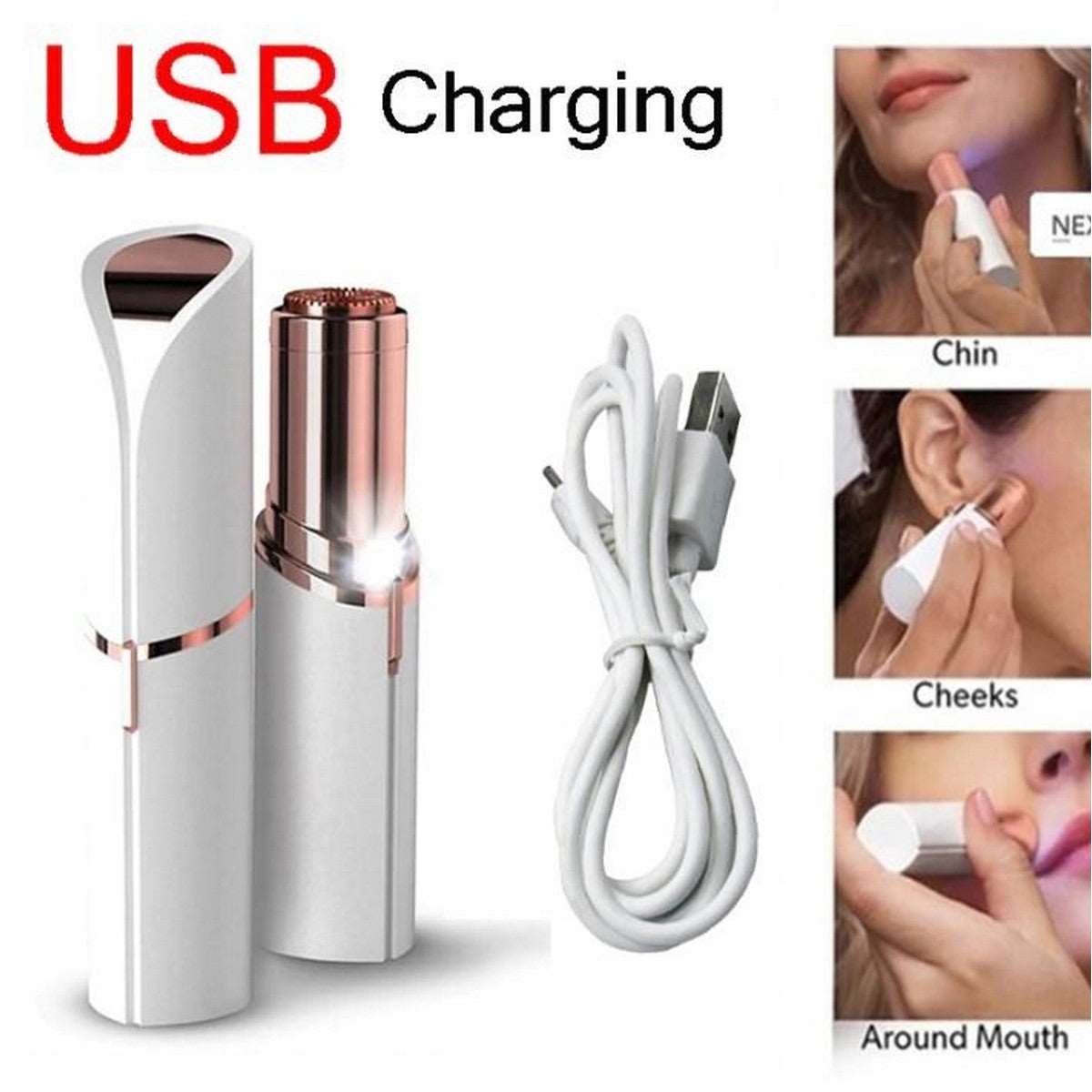 Rechargeable Flawless Facial Hair Remover