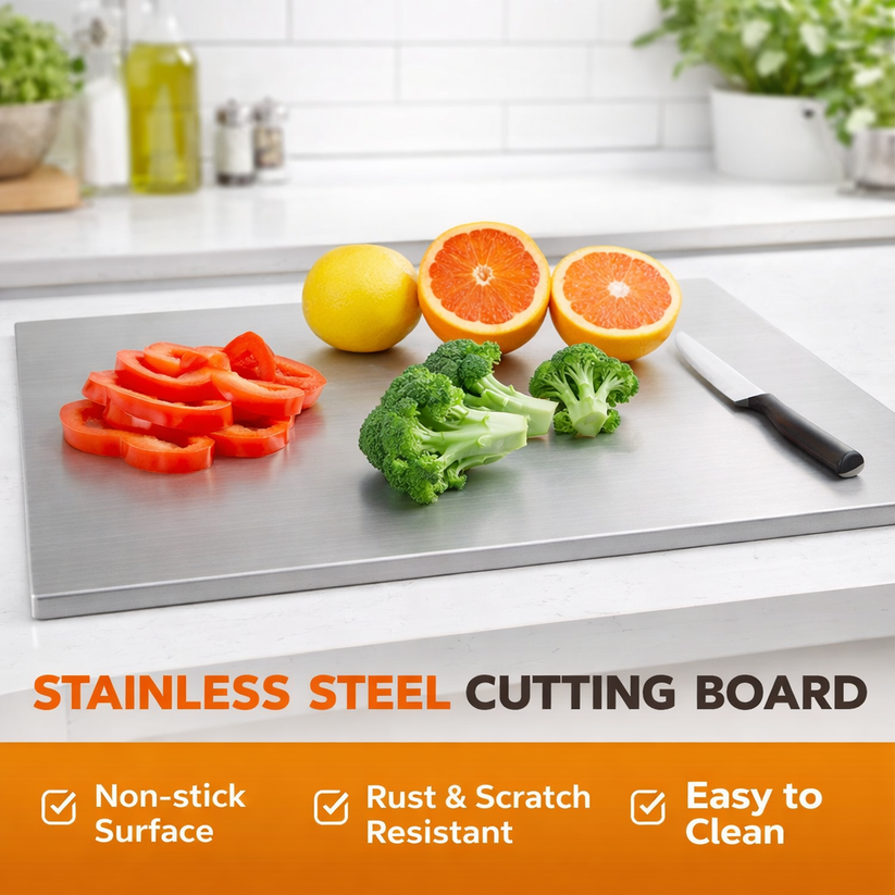 Steel cutting board