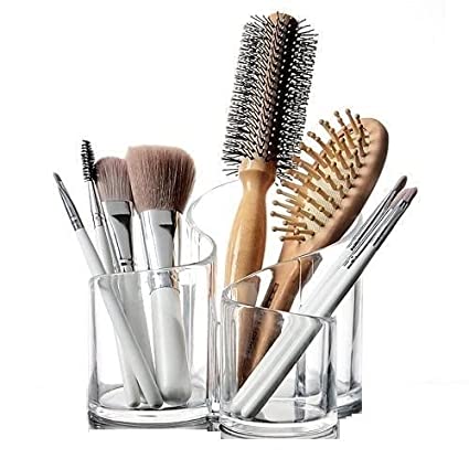 Acrylic Makeup Brush Holder