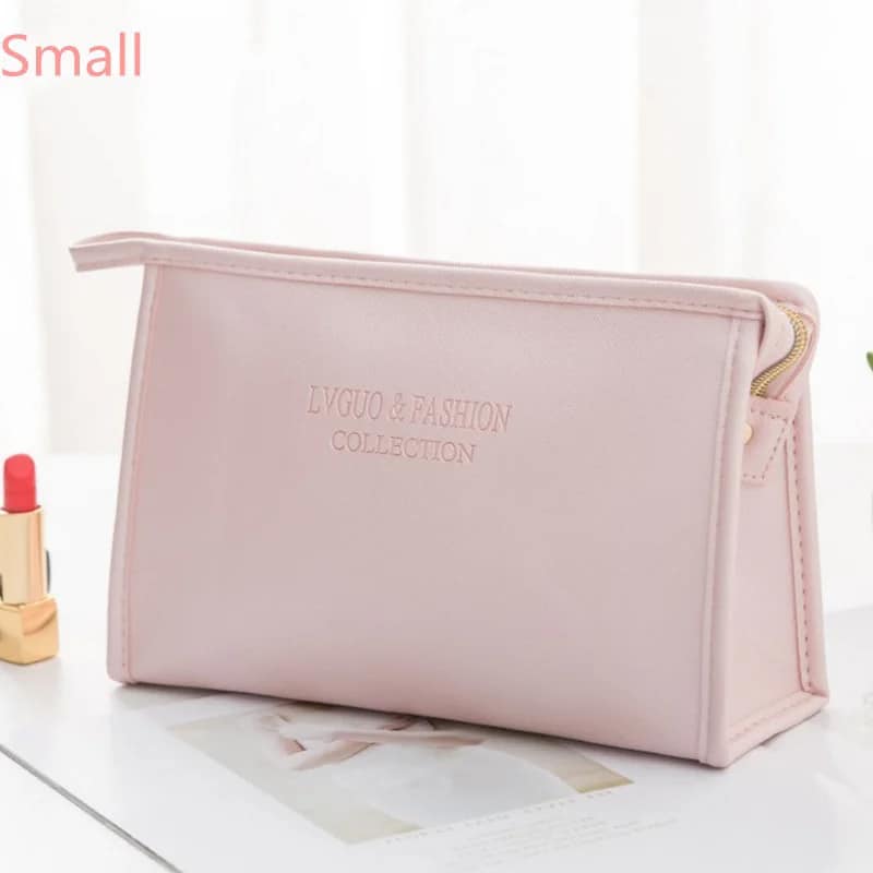 Large Capacity 3 Pcs PU Travel Cosmetic Bag