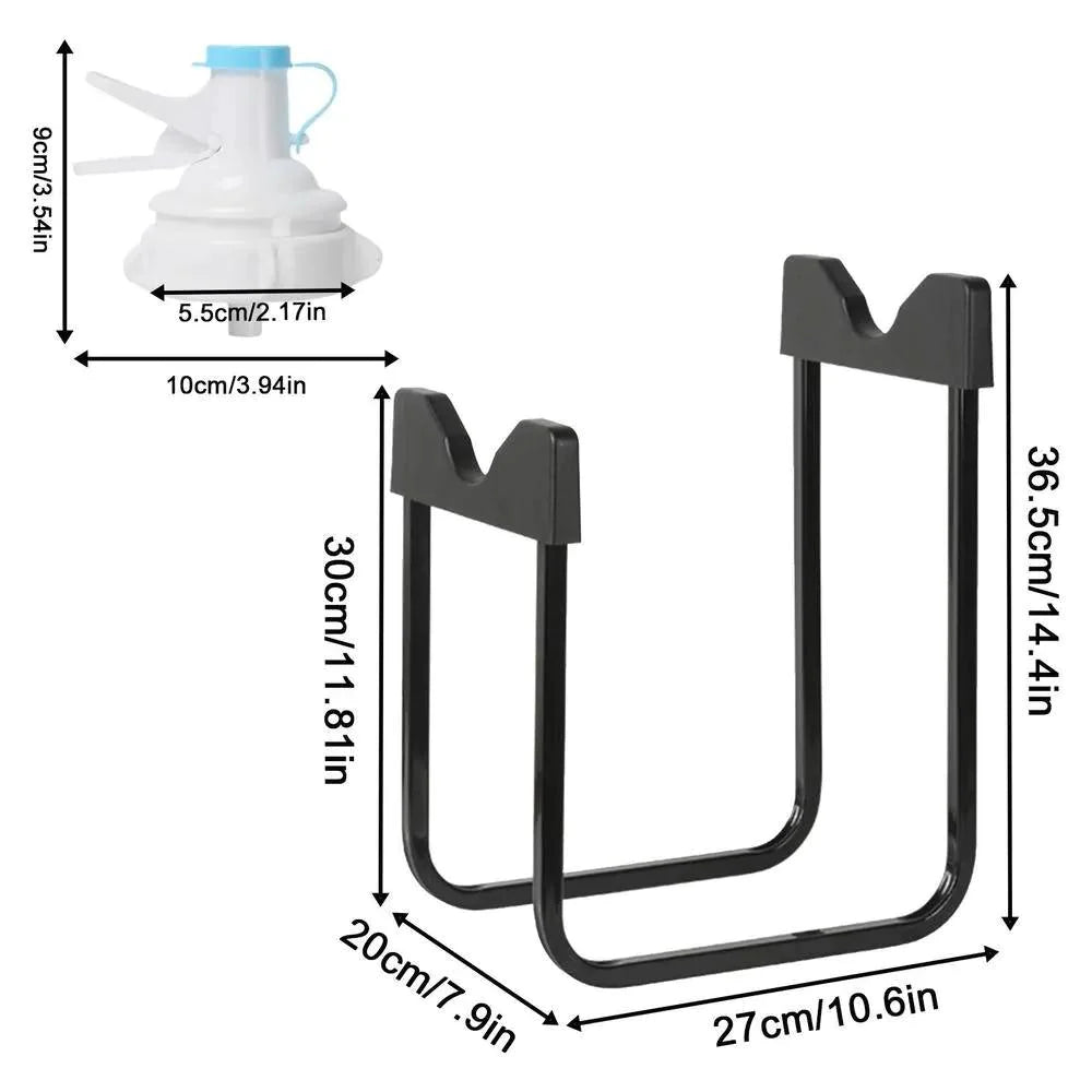 Water Bottle Stand With Nozzle