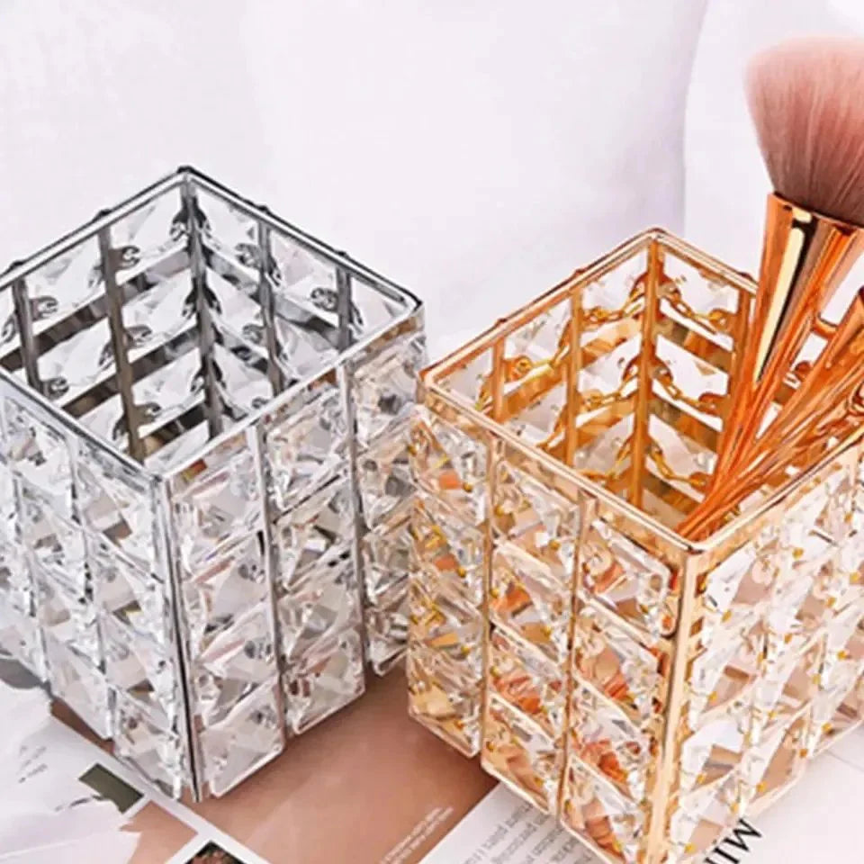 Crystal Makeup Brush Holder