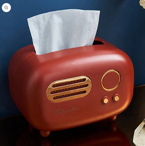 Radio Style Tissue Box