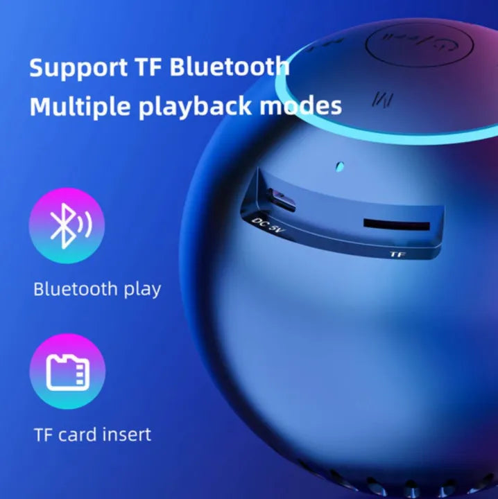 A20 LED Digital Alarm Clock with Bluetooth Speaker Wireless HIFI Stereo Music Player