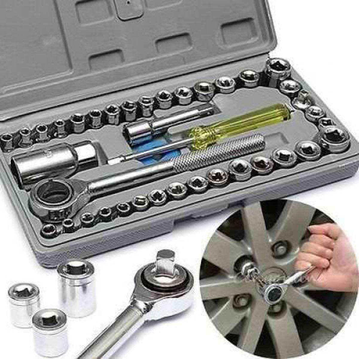 40 Pcs Combination Socket Toolkit