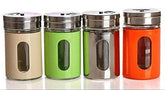 Stainless Steel Salt And Pepper Bottles (Pack of 3)