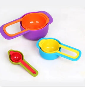 6 Pcs Plastic Measuring Spoon