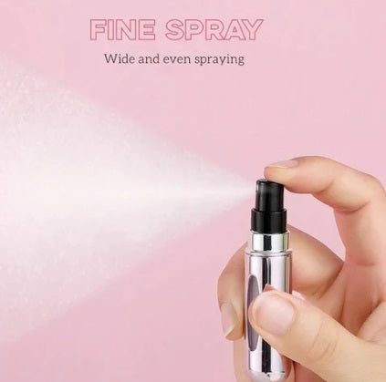 Refillable Mini Perfume Spray Bottle – Portable Travel Atomizer (5ml)