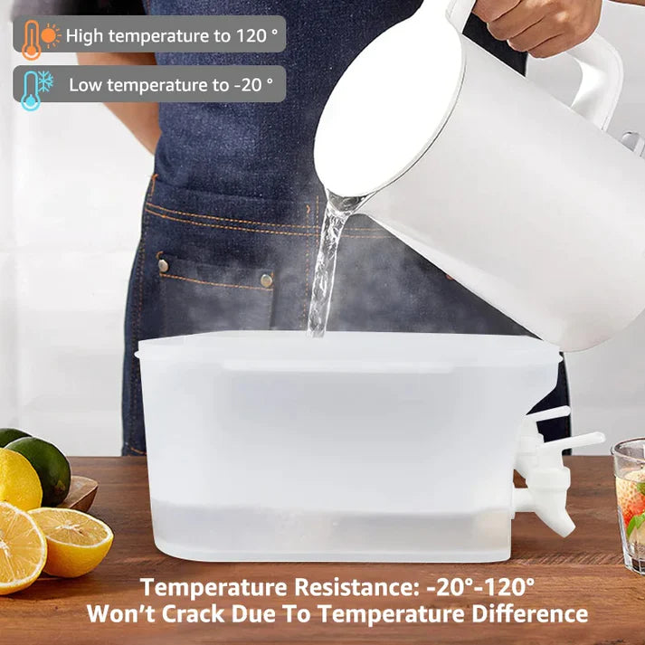 Juice Dispenser 5L Double Partition