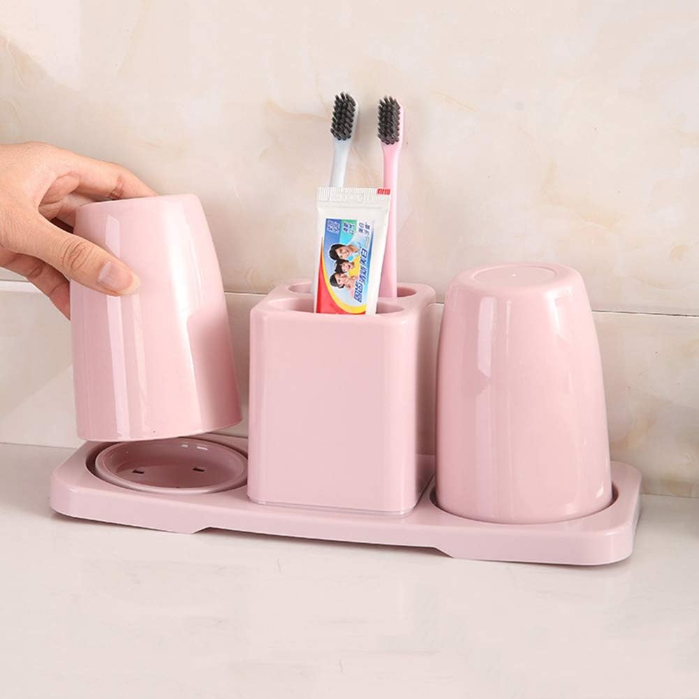 Double Cup Toothbrush Holder