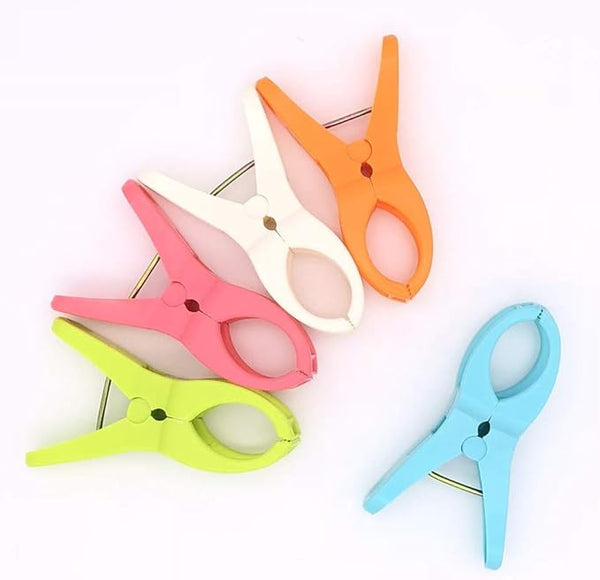 12pcs Clothespins – Windproof Plastic Durable Laundry Clips