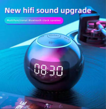 A20 LED Digital Alarm Clock with Bluetooth Speaker Wireless HIFI Stereo Music Player