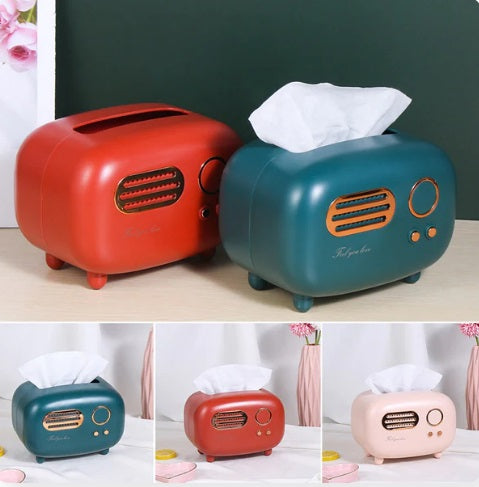 Radio Style Tissue Box