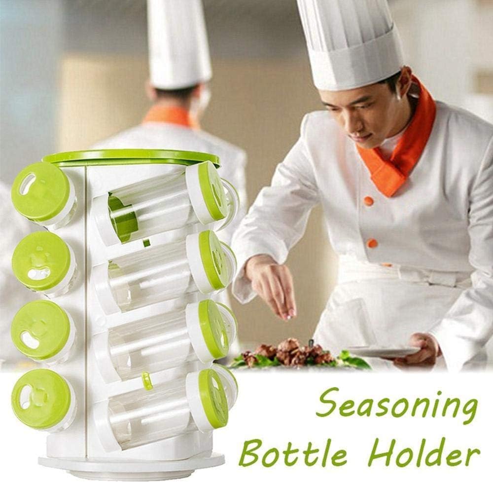 16 Pcs Rotating Spice Rack