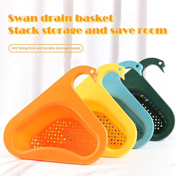 Triangle Sink Strainer Basket – Corner Kitchen Draining & Food Strainer