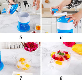 Manual Portable Hand Ice Crusher Machine