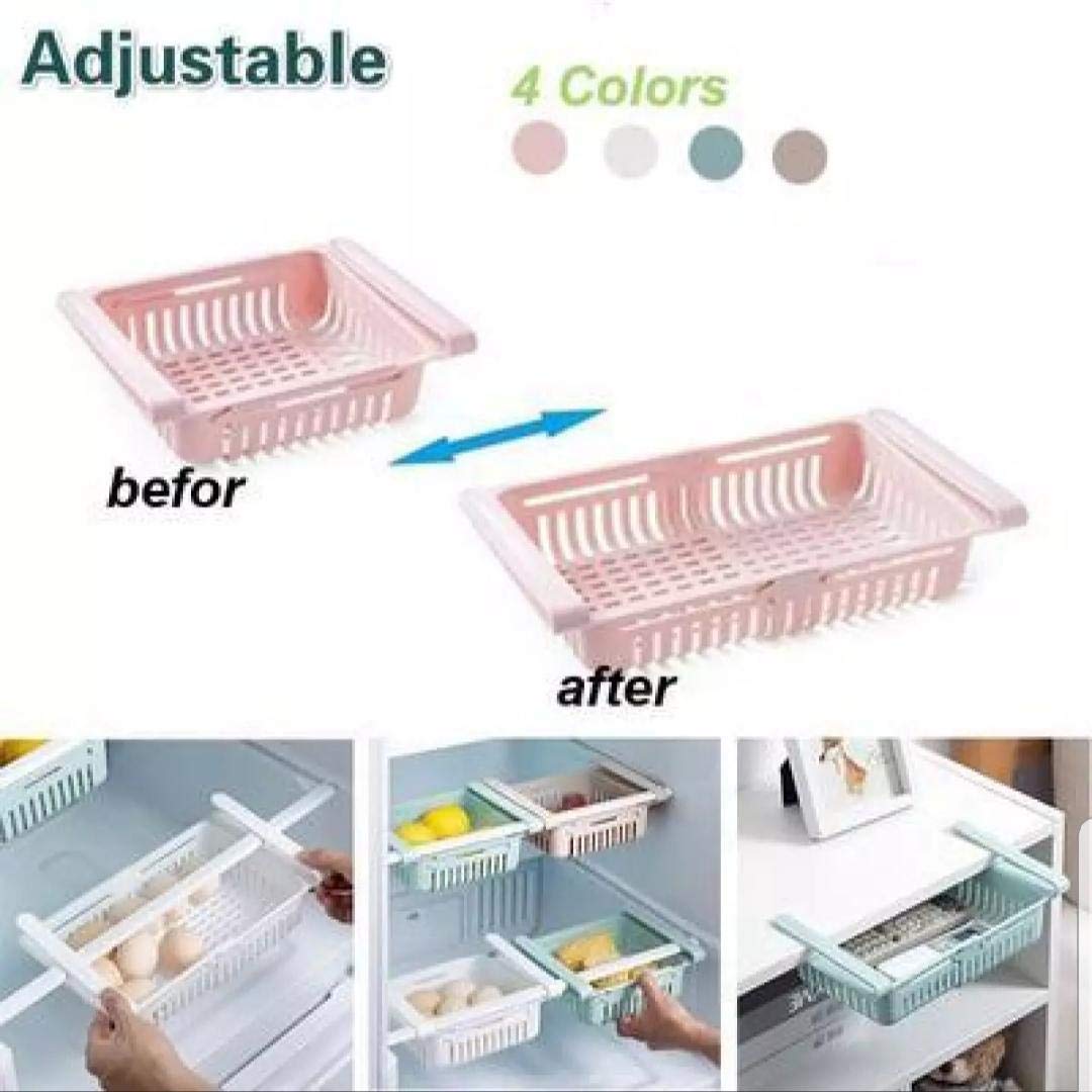 Expandable Fridge Storage Basket