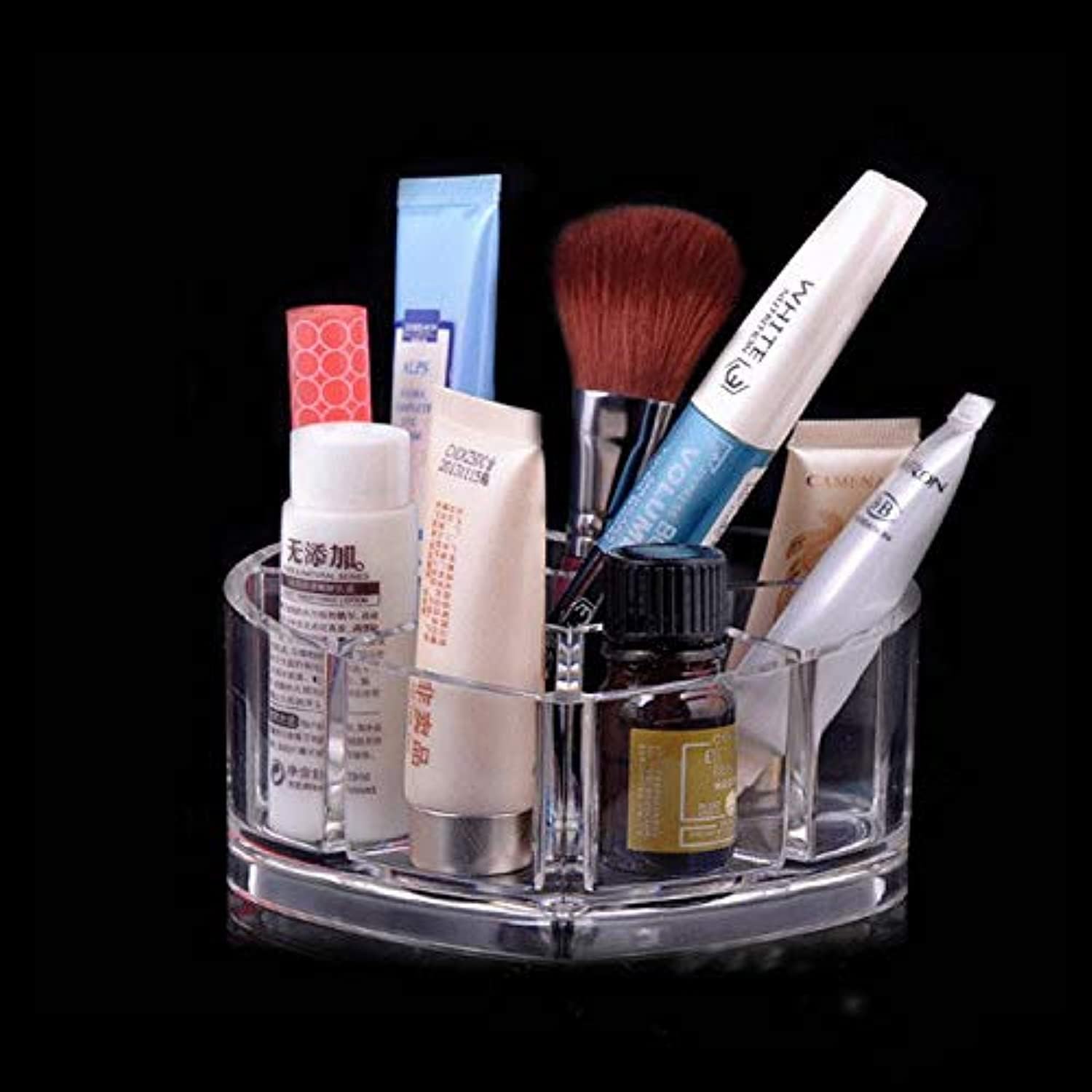 Heart Shaped Acrylic Makeup Cosmetic Organizer