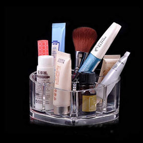 Heart Shaped Acrylic Makeup Cosmetic Organizer