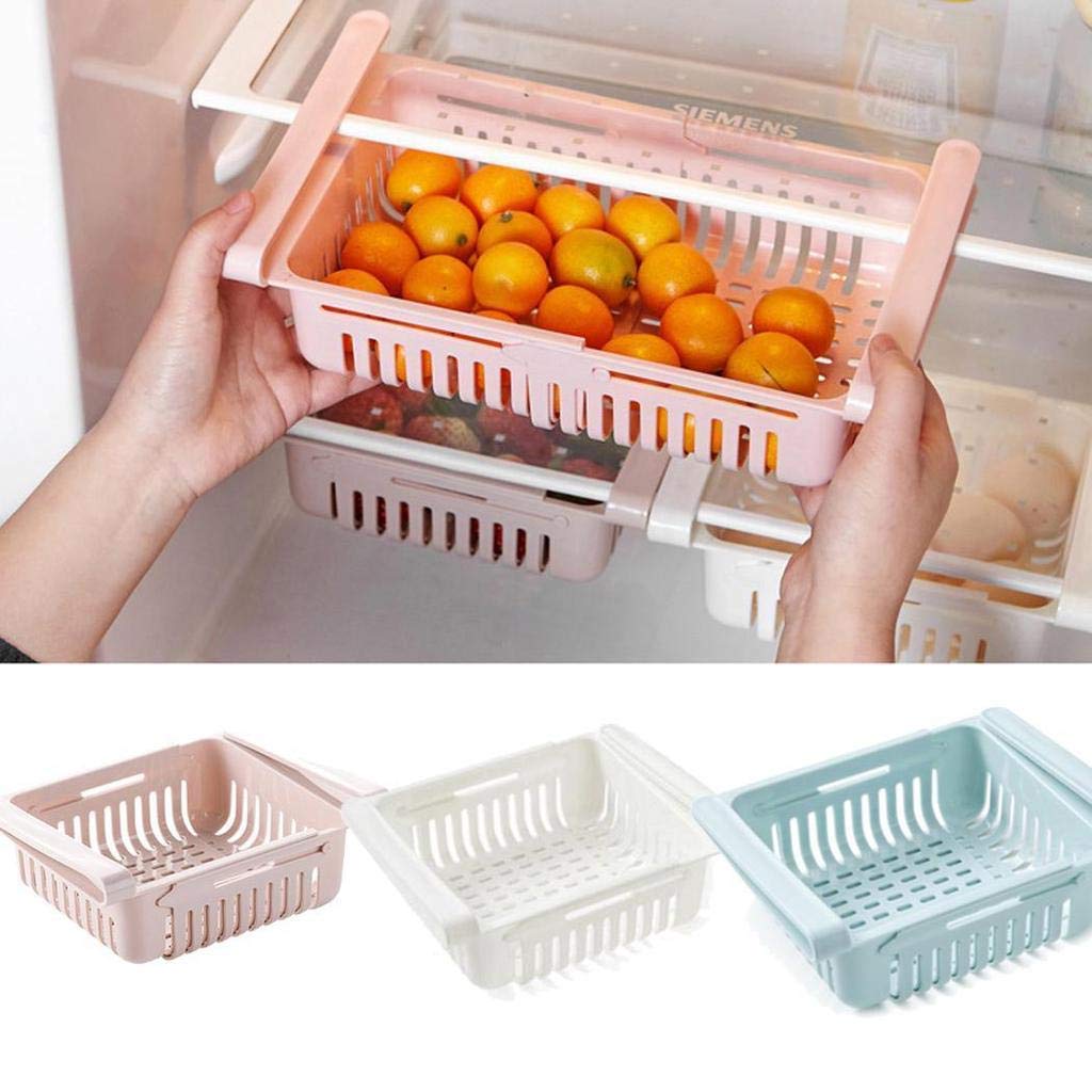 Expandable Fridge Storage Basket