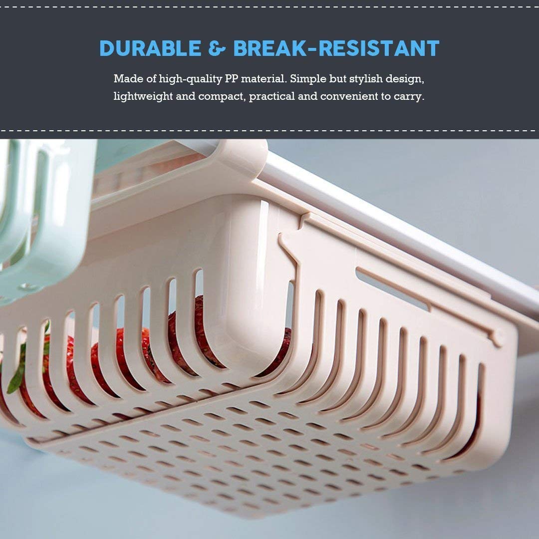 Expandable Fridge Storage Basket