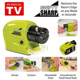 Knives and Scissors Sharpener – Cordless Battery-Operated