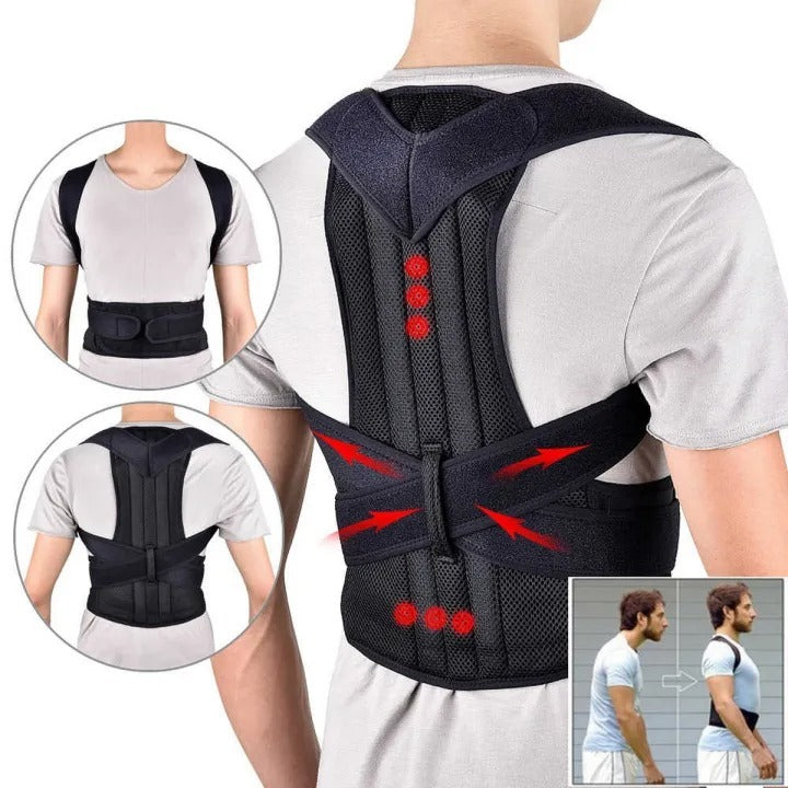 Adjustable Shoulder & Back Alignment Belt – Daily Fit & Posture-Friendly Strap