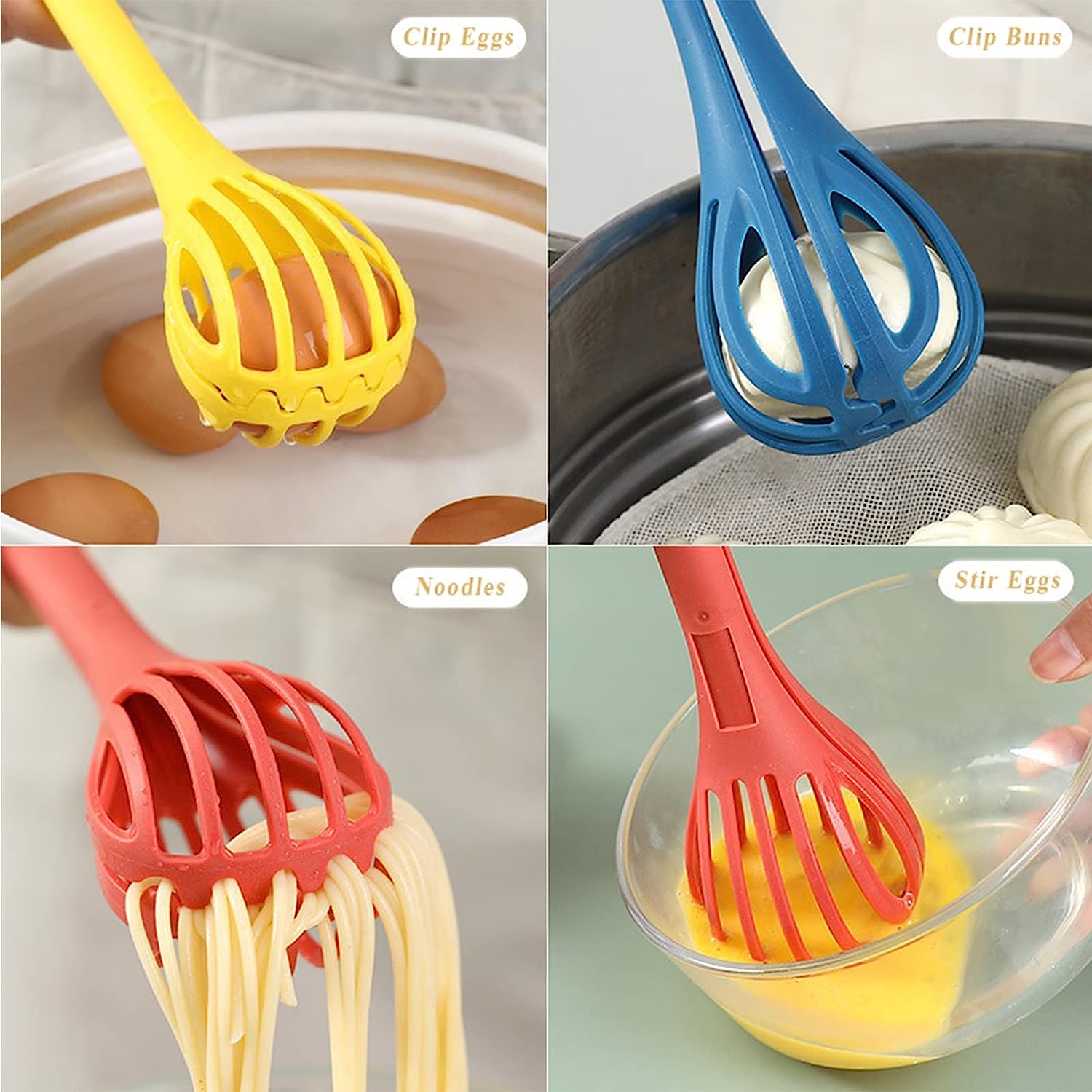 2 In 1 Egg Beater And Food Clip