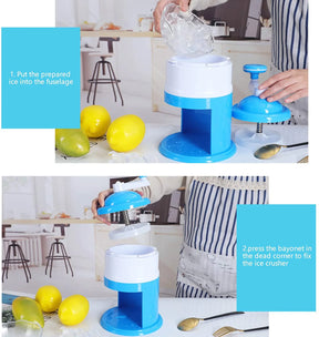 Manual Portable Hand Ice Crusher Machine